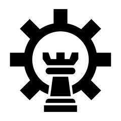 Target Glyph Icon Design