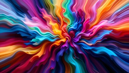 Abstract colorful background with lines