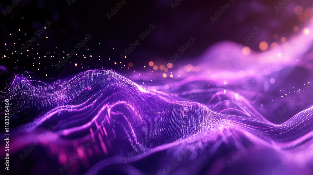 Aufkleber mesmerizing purple forex chart backdrop, creating a visually captivating display of dynamic financia