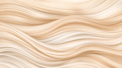 Abstract Beige Waves: A Serene Swirl of Creamy Hues