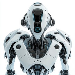 Fototapeta premium Delta Robot isolated on white background. 