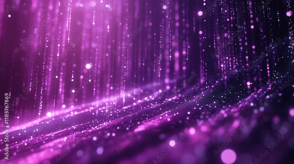 Poster mesmerizing purple forex chart backdrop, creating a visually captivating display of dynamic financia