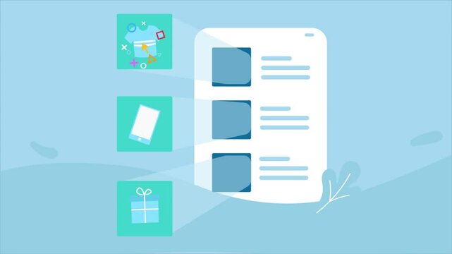 online purchase 2d animation explainer video