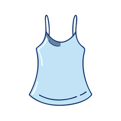 camisole vector icon, clothing vector illustration - simple illustration of camisole perfect for logos, and clothing-themed designs.