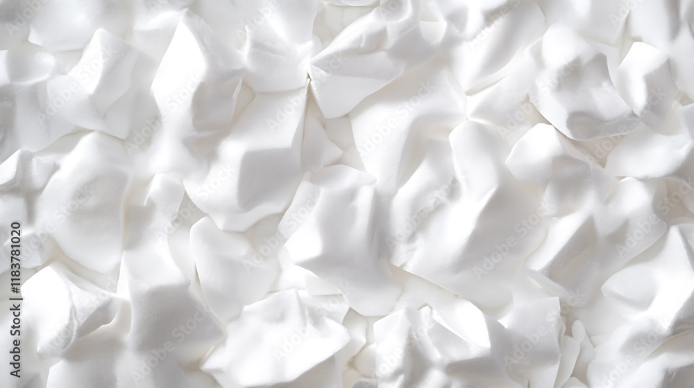 Poster white polystyrene foam texture background