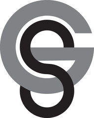 Obraz premium GS logo design.eps