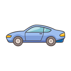coupe vector icon, vehicles vector illustration - simple illustration of coupe perfect for logos, and vehicles-themed designs.