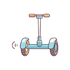 electric scooter vector icon, vehicles vector illustration - simple illustration of electric scooter perfect for logos, and vehicles-themed designs.