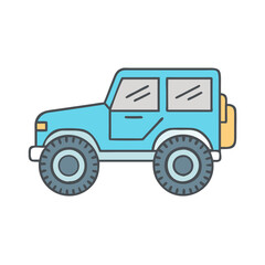off road  vector icon, vehicles vector illustration - simple illustration of off road  perfect for logos, and vehicles-themed designs.