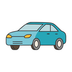 sedan vector icon, vehicles vector illustration - simple illustration of sedan perfect for logos, and vehicles-themed designs.