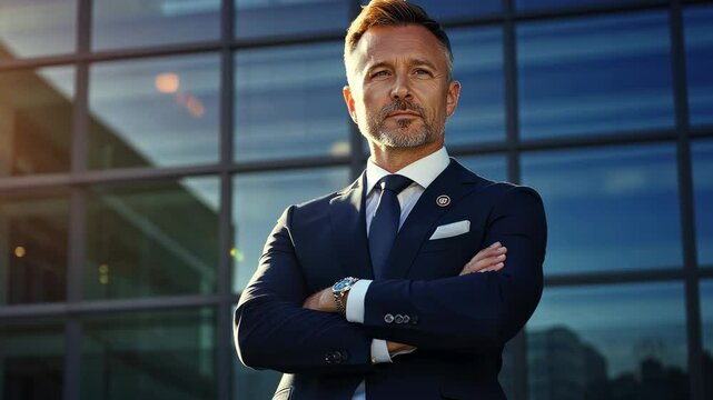 The Confident Businessman Portrait