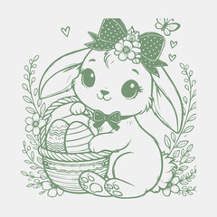 Easter Bunny clip art