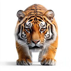 Obraz premium Intense Gaze: A Tiger's Powerful Presence
