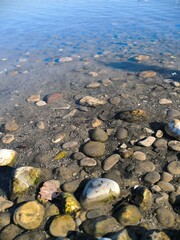 stones on the water