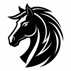 horse head silhouette