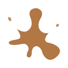 Chocolate splash icon