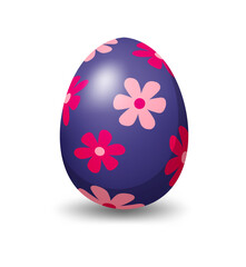 Easter egg pattern vector illustration