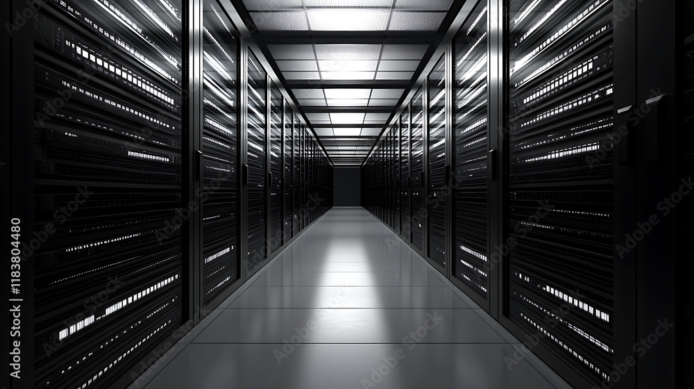 Leinwandbilder the benefits of cloud computing: technology and internet solutions for data management and storage