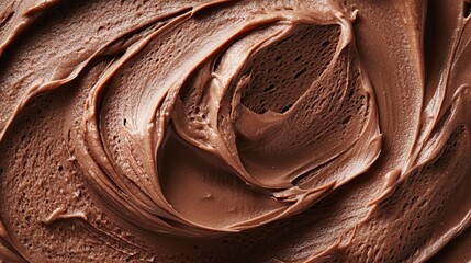 A Rich and Exquisite Chocolate Spread Texture