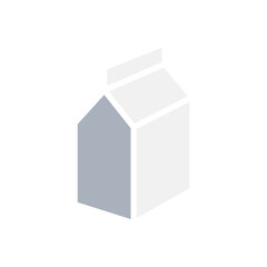 Milk box icon