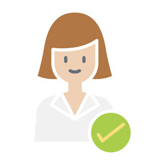 Qualified staff icon