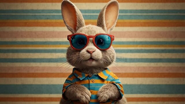 Portrait of easter bunny