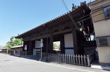 Naklejka premium 三十三間堂 南大門 京都市東山区