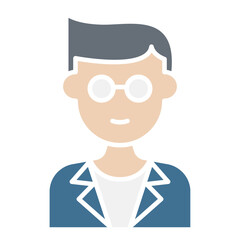 Man teacher icon