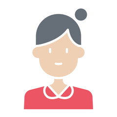 Woman teacher icon