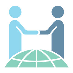 Fototapeta premium International business icon