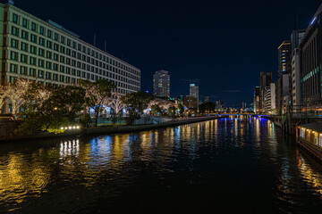 Obraz premium 都市夜景