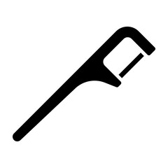 Dental Floss Glyph Icon Design