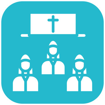 Cermon vector icon illustration of Funeral iconset.