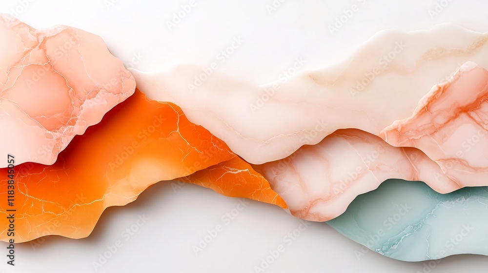 Poster captivating abstract background featuring a mesmerizing marble like surface with swirling patterns i