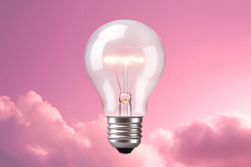 light bulb in the sky