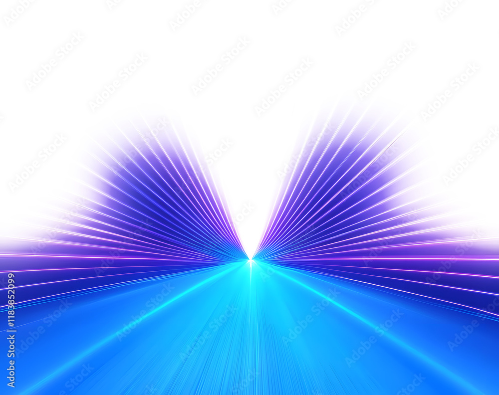 Poster png futuristic technological style. png abstract background with speed lines. neon color rays vector