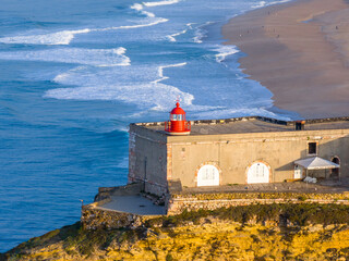 Farol da Nazare en Portugal