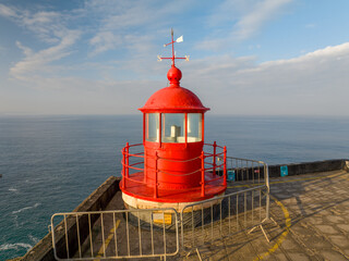Farol da Nazare en Portugal