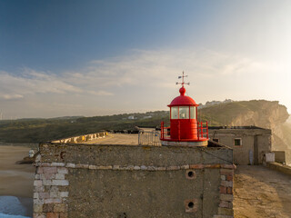 Farol da Nazare en Portugal © Fotos ZonaFreeDrone