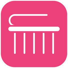 Scrubbing vector icon illustration of Cleaning and Dusting iconset.