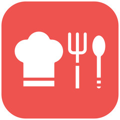 Chef vector icon illustration of Cleaning and Dusting iconset.