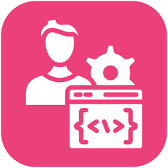 Programming Skills vector icon illustration of No Code iconset.