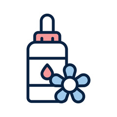Take a look at this amazing icon of essential oil in modern style