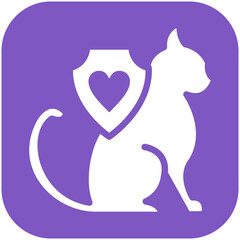 Pet Sitting vector icon illustration of Gig Economy iconset.