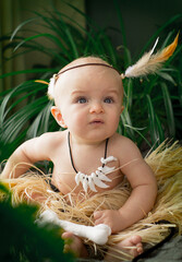 portrait of a little child