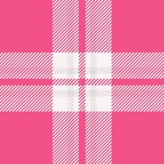 Vibrant pink and white pixelated plaid pattern. Ideal for fashion, textiles, website backgrounds, and playful designs.  Adds a modern, geometric touch to any project.