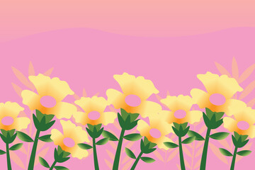 floral background vector art fullcolor
