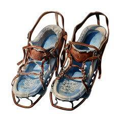 Winter Camping Clipart Vector Illustration