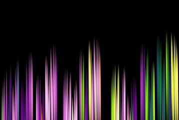 Computer generated fractal pattern and shape