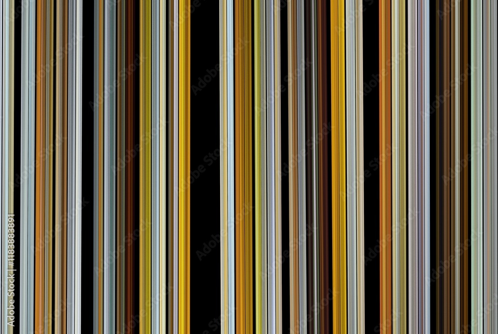 Poster computer generated fractal pattern and shape